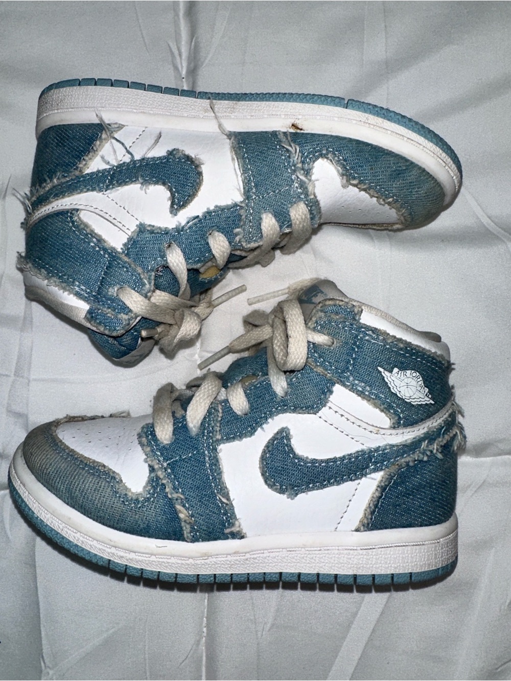 Air Jordan 1 Retro High OG Denim Toddler Size 9C